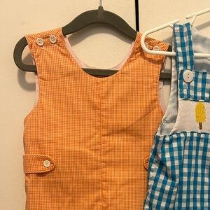 Plain orange long all